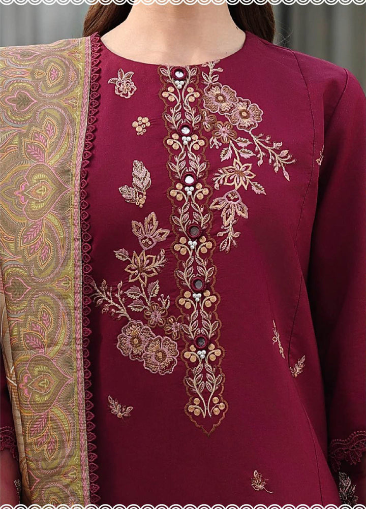 Florence by Rang Rasiya Unstitched Embroidered Lawn 3 Piece Suit RR26ULF Shirin - Festive Collection
