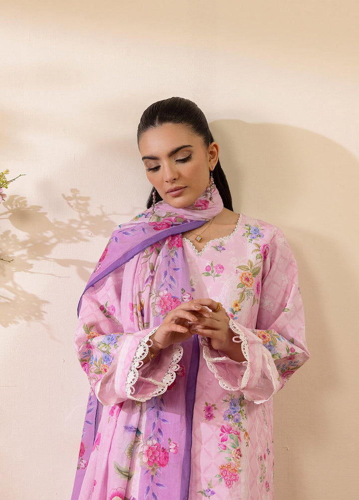 Nissa by RajBari Unstitched Printed Lawn 3 Piece Suit RB26ULN D-11 - Casual Collection