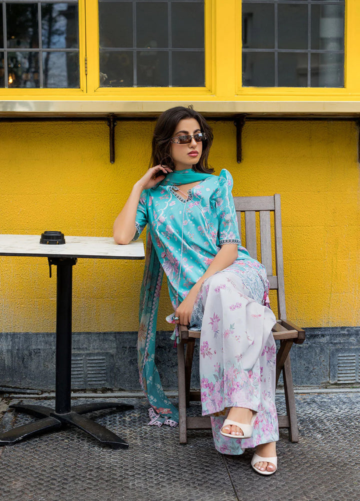 Sobia Nazir Prints Unstitched Embroidered Lawn 3 Piece Suit SN26UPL D-05B - Summer Collection