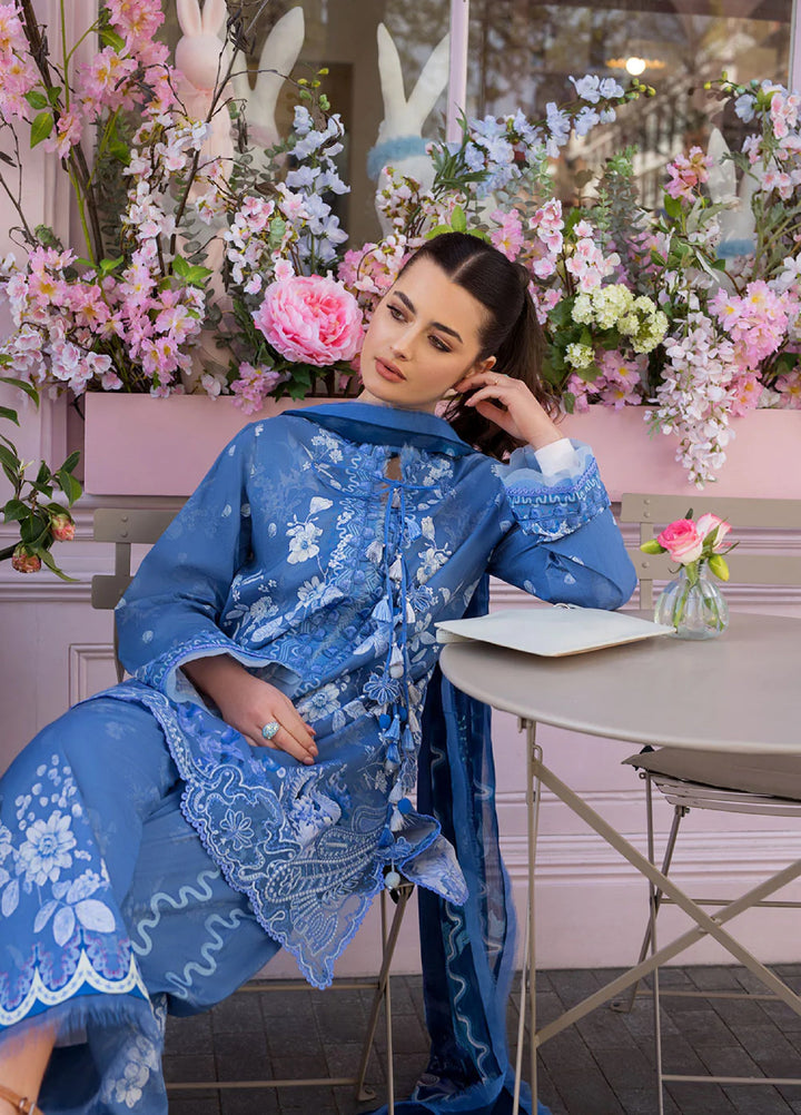 Sobia Nazir Prints Unstitched Embroidered Lawn 3 Piece Suit SN26UPL D-01A - Summer Collection