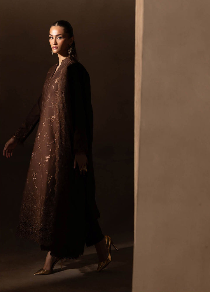 Sareen by Rajbari Unstitched Premium Viscose Chikankari 3 Piece RB25SC D-02 - Winter Collection