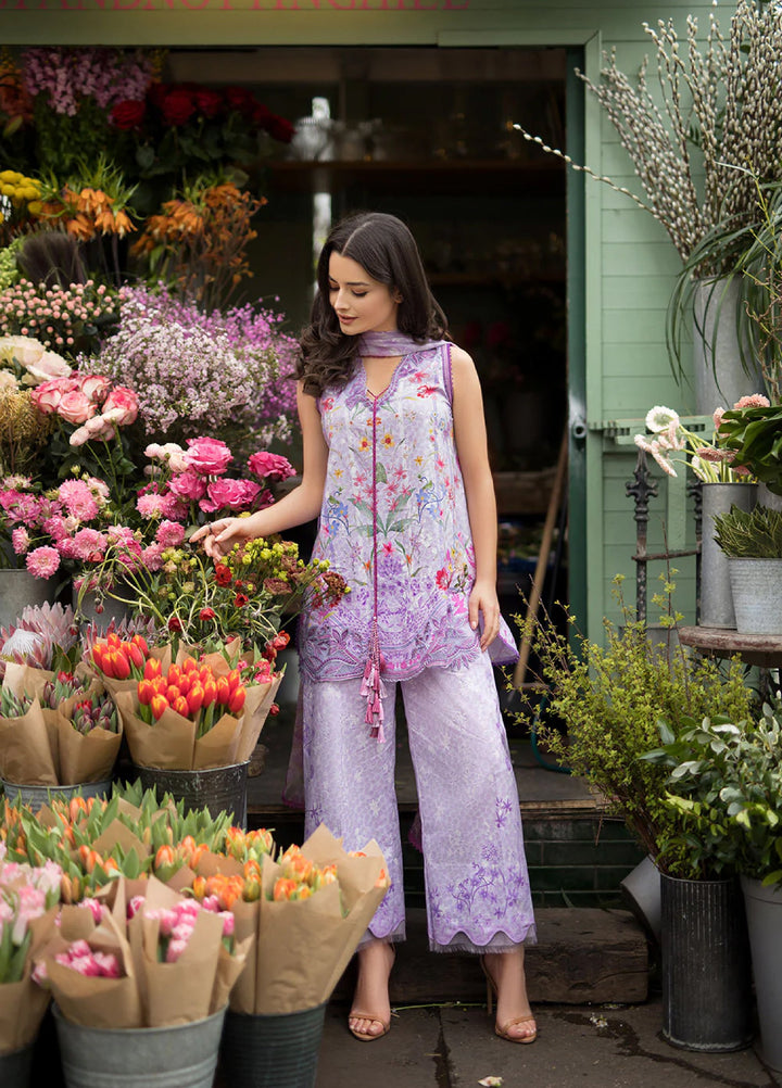 Sobia Nazir Prints Unstitched Embroidered Lawn 3 Piece Suit SN26UPL D-03A - Summer Collection