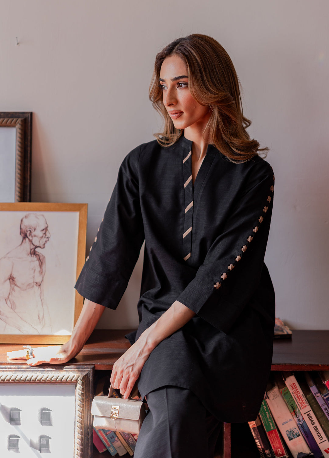 Pret Essentials by Sahar Pret Embroidered Khaddar 2 Piece AWSK-RR-04 - Winter Collection