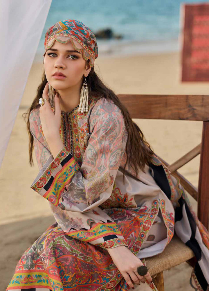 Swiss Miss by Charizma Unstitched Embroidered Swiss Voil 3 Piece Suit CHR26USM CSM6-02 - Summer Collection