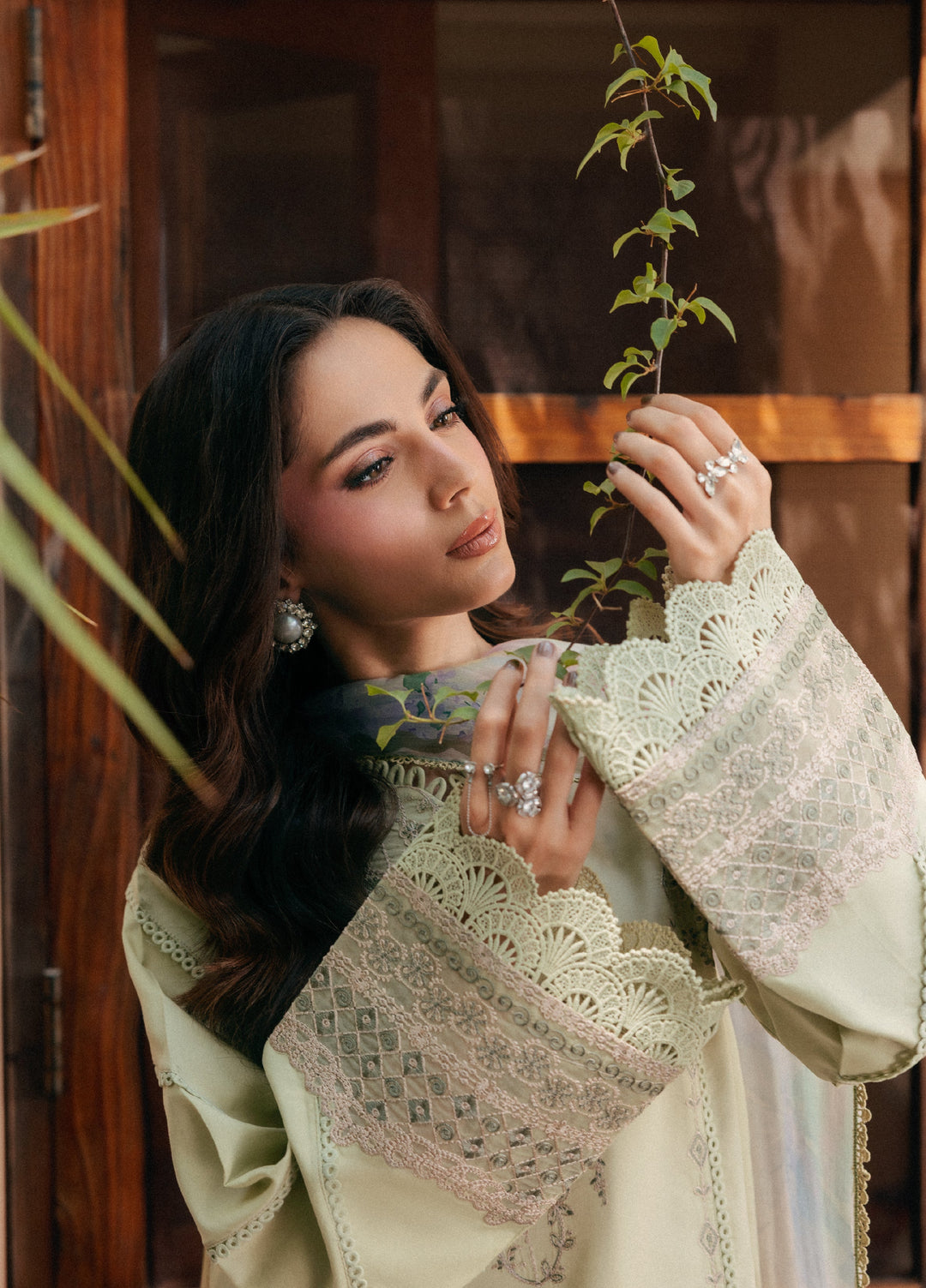 Zync by Florent Unstitched Embroidered Lawn 3 Piece Suit FL26ULZ FZ-2A - Lawn Collection