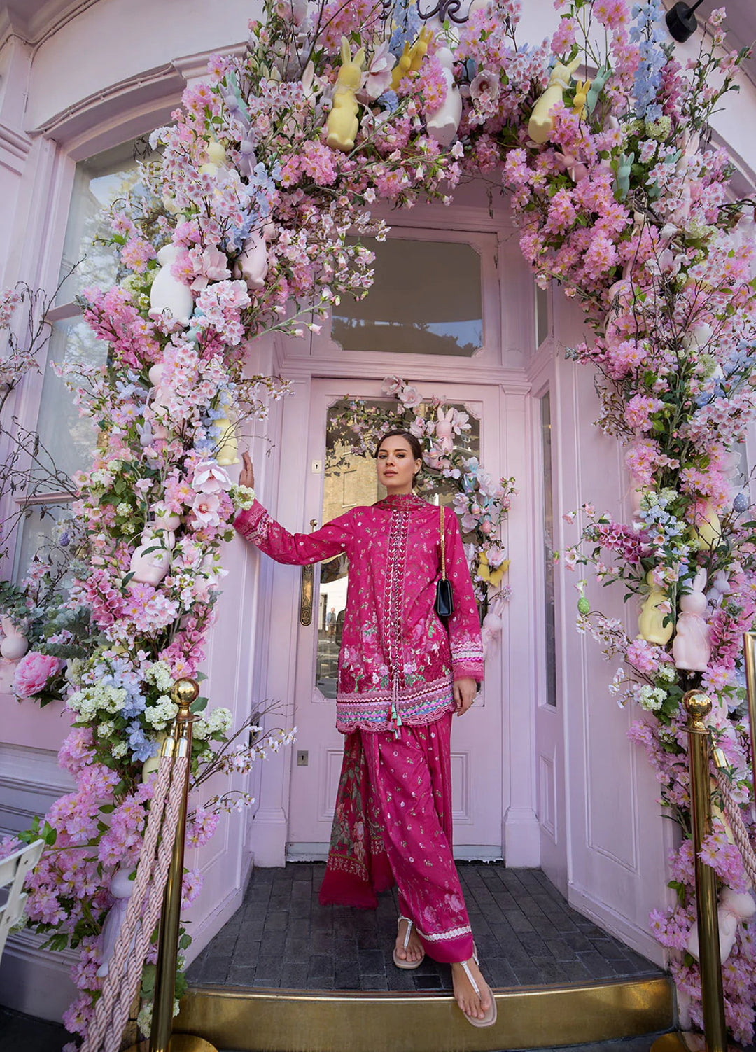 Sobia Nazir Prints Unstitched Embroidered Lawn 3 Piece Suit SN26UPL D-04A - Summer Collection