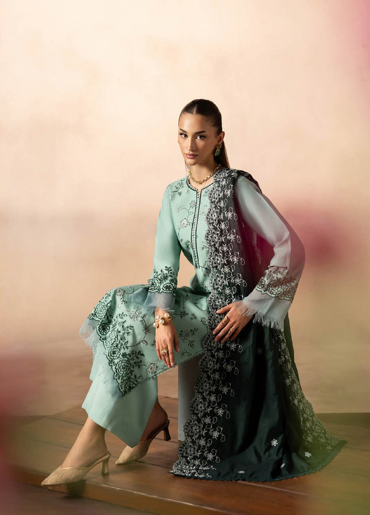 Sareen by Rajbari Unstitched Premium Viscose Chikankari 3 Piece RB25SC D-11 - Winter Collection