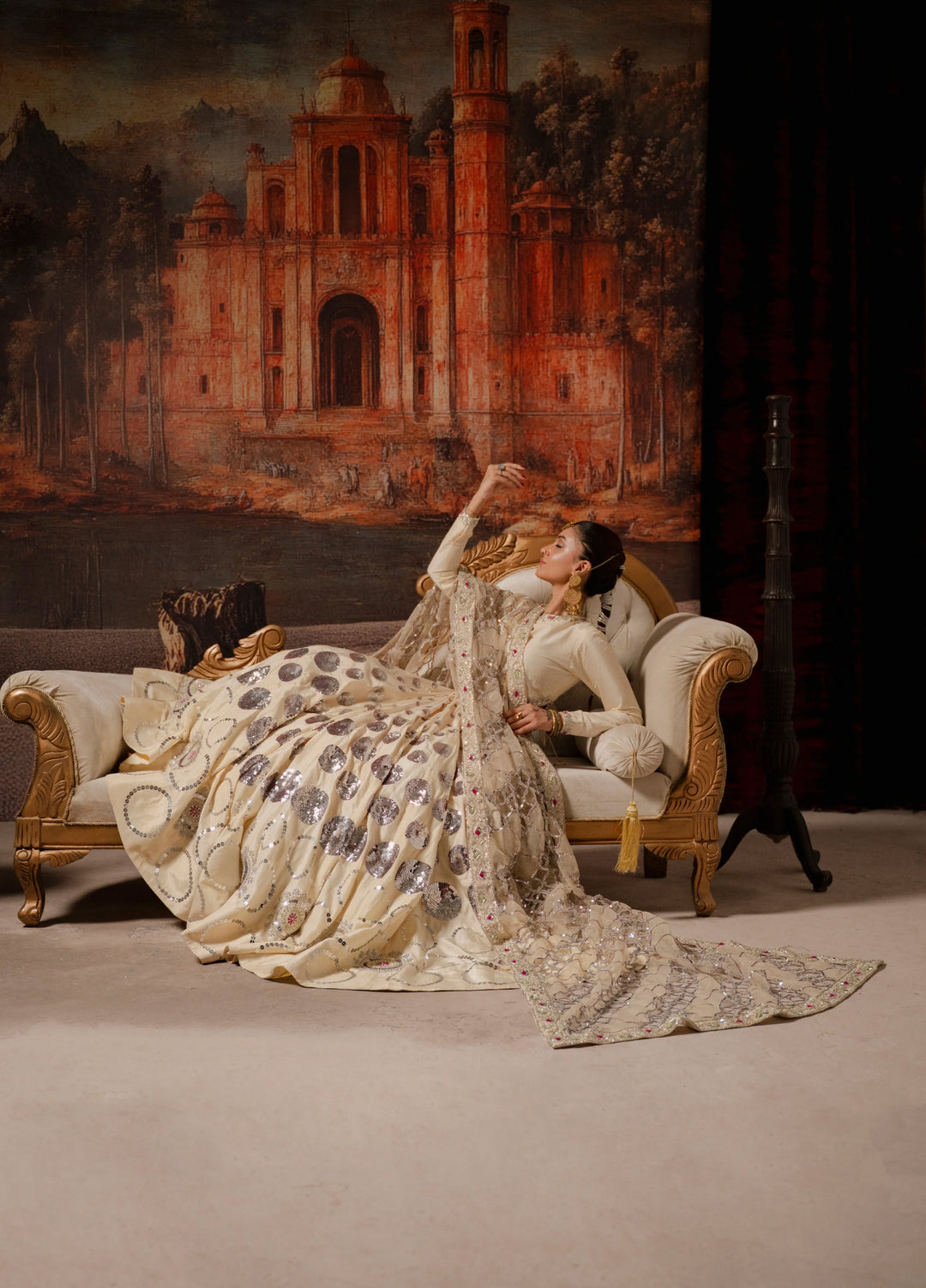 Lia by Miras Women Pret 3 Piece Embroidered Korean Rawsilk DURU - Festive Collection