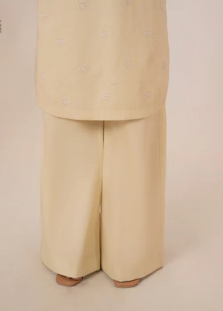 The Basic by Chandan Nagri Women Pret Co Ord Set Lawn Solids 2 Piece Fino - Summer Collection