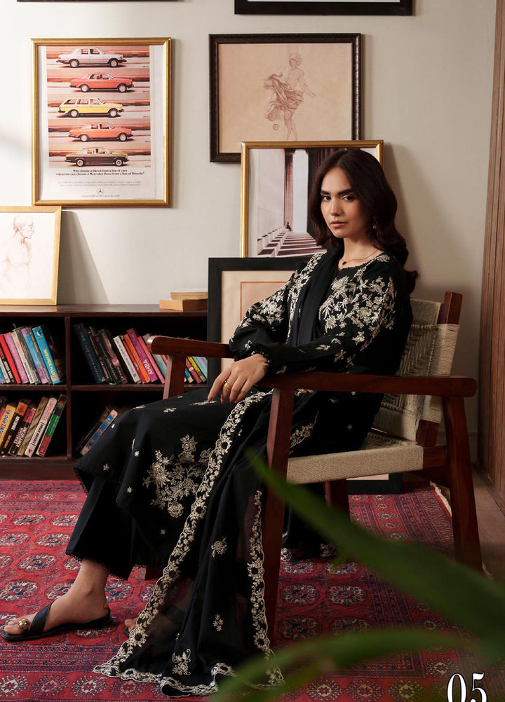 RajBari Women RTW Embroidered Lawn 3 Piece Suit RB26PLE Zariah 05 - Eid Collection