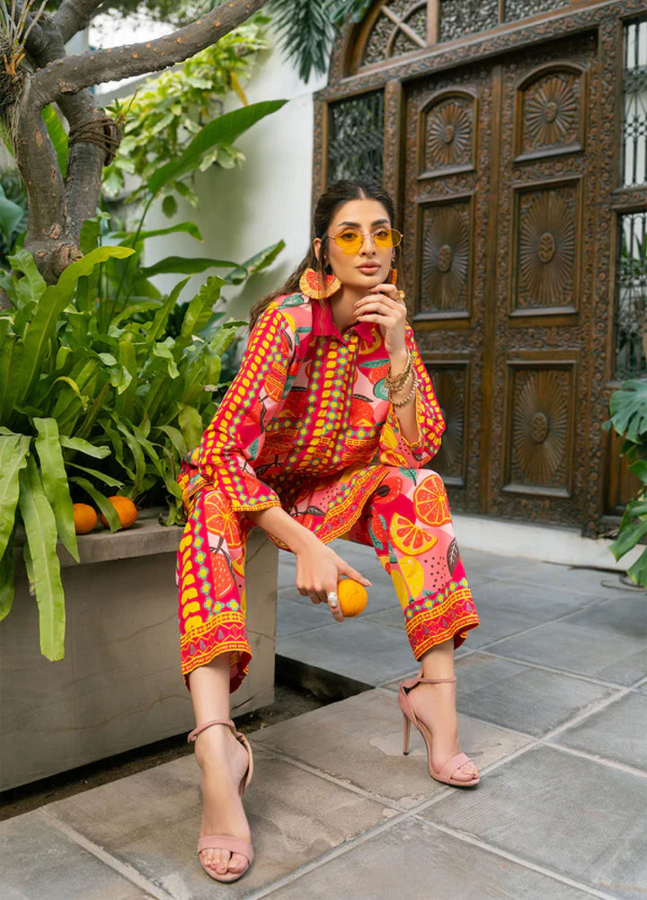 Nairah Women Pret Printed Arabic Lawn Suit NAH26PN Capa Cabana - Spring Collection