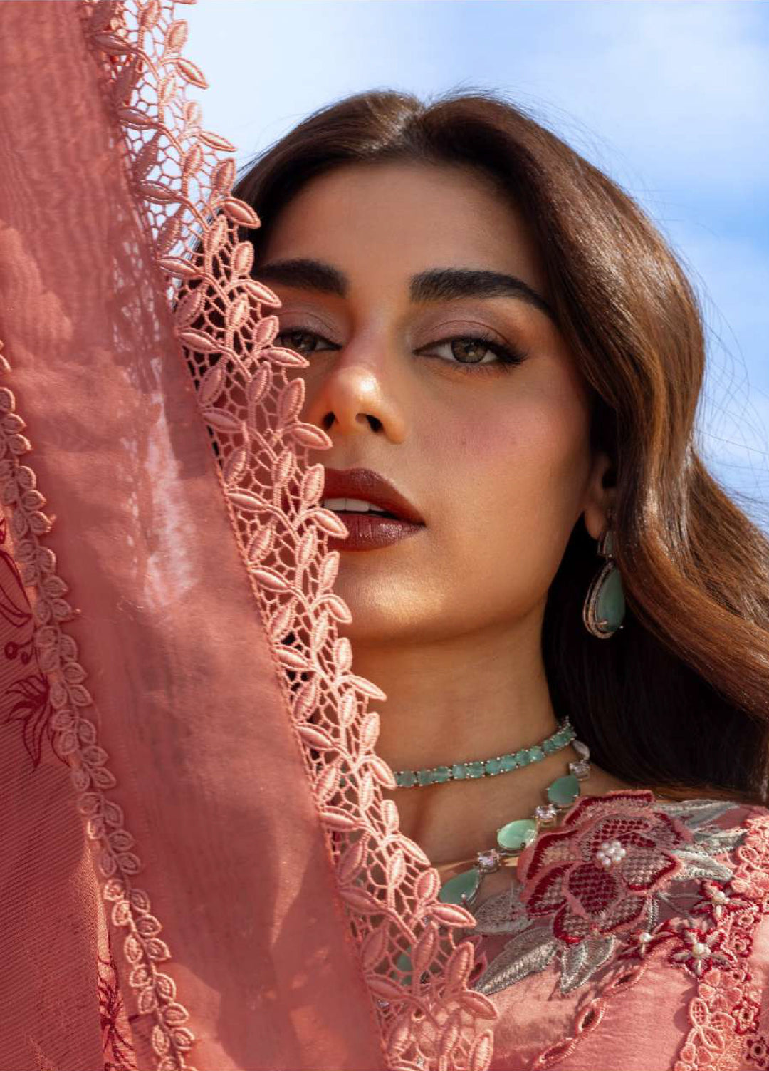 Rang Rasiya Premium Unstitched Embroidered Lawn 3 Piece Suit RR26UP D-3 Amani - Festive Collection