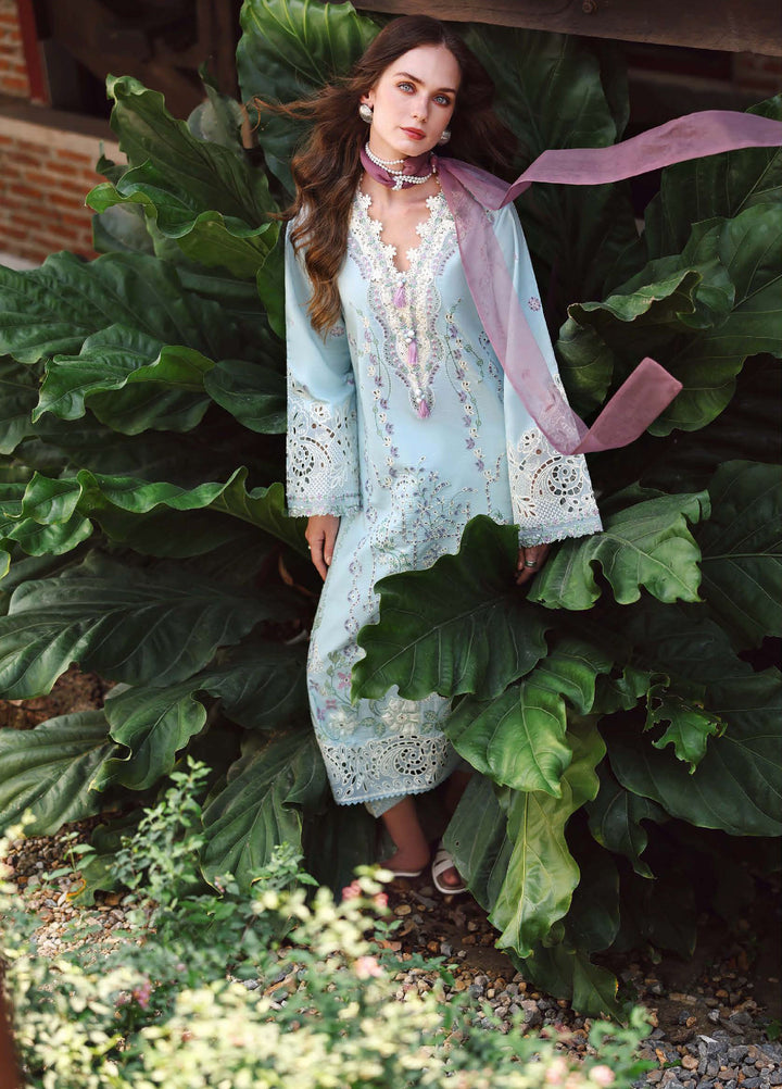 The Secret Garden by Mushq Unstitched Embroidered Lawn 3 Piece Suit MU26ULSG Secret Blossom HUNSS260204 - Festive Collection