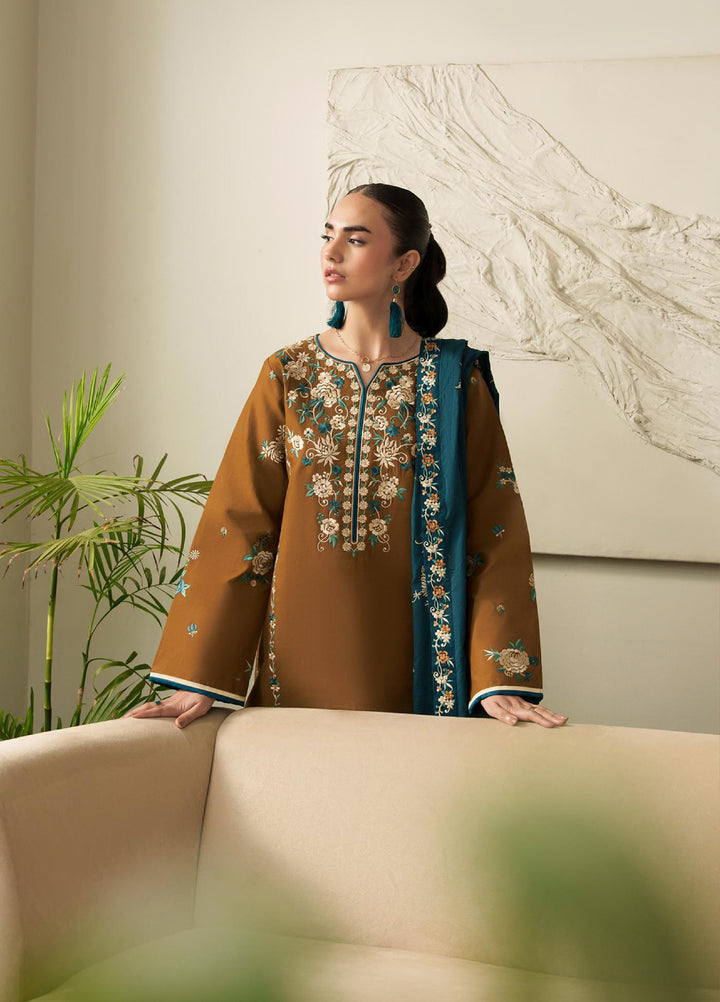 RajBari Women RTW Embroidered Lawn 3 Piece Suit RB26PLE Mesaal 06 - Eid Collection