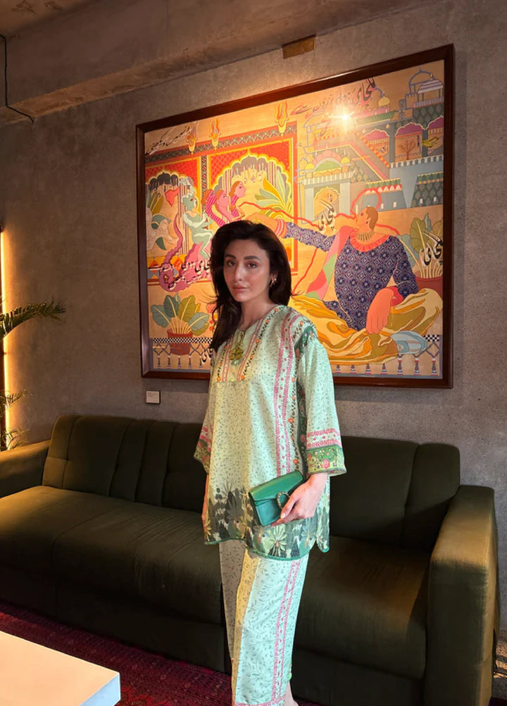 Nairah Women Pret Printed Arabic Lawn Suit NAH26PN Botanical Muse - Spring Collection