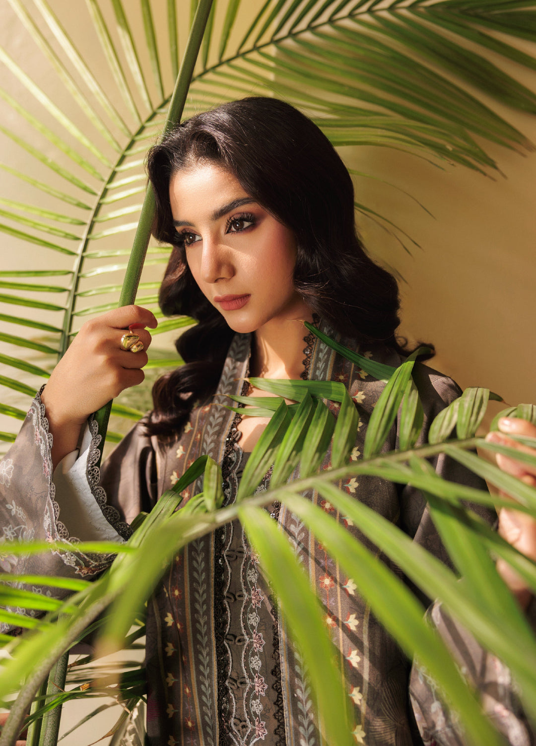 Zync by Florent Whispers Unstitched Embroidered Modal 3 Piece FL25WW FL-1A - Winter Collection