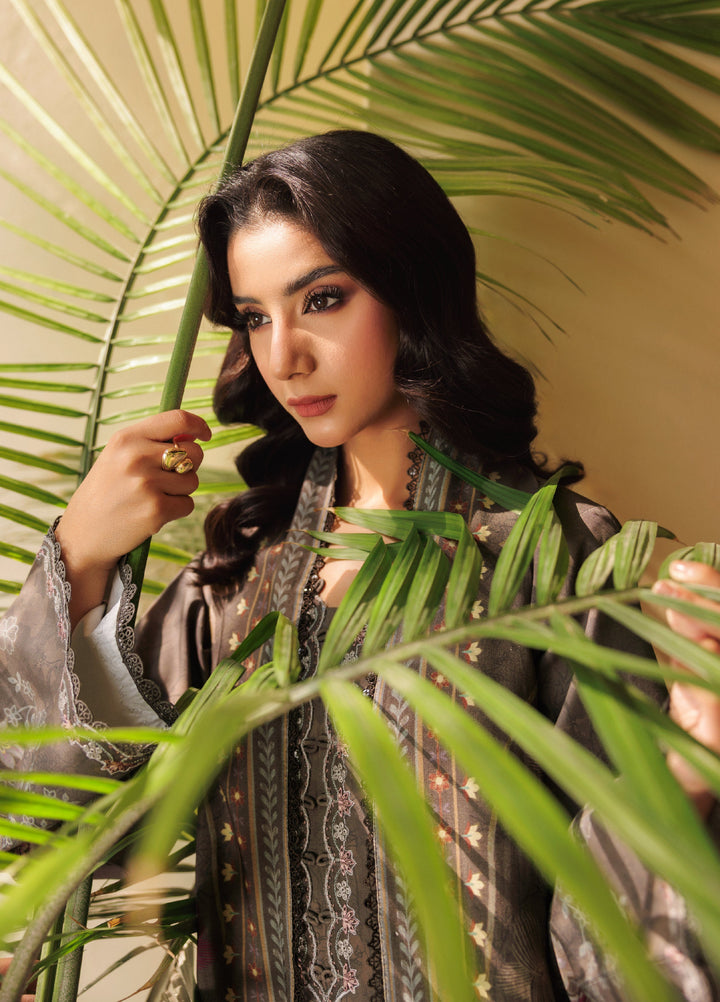 Zync by Florent Whispers Unstitched Embroidered Modal 3 Piece FL25WW FL-1A - Winter Collection