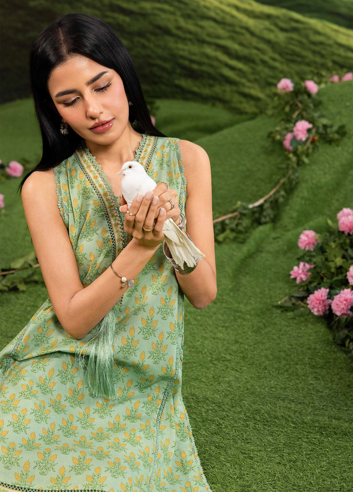 M Basics by Maria B Unstitched Embroidered Lawn 3 Piece Suit MB26SSEL MB-CUSV14-12B - Eid Collection