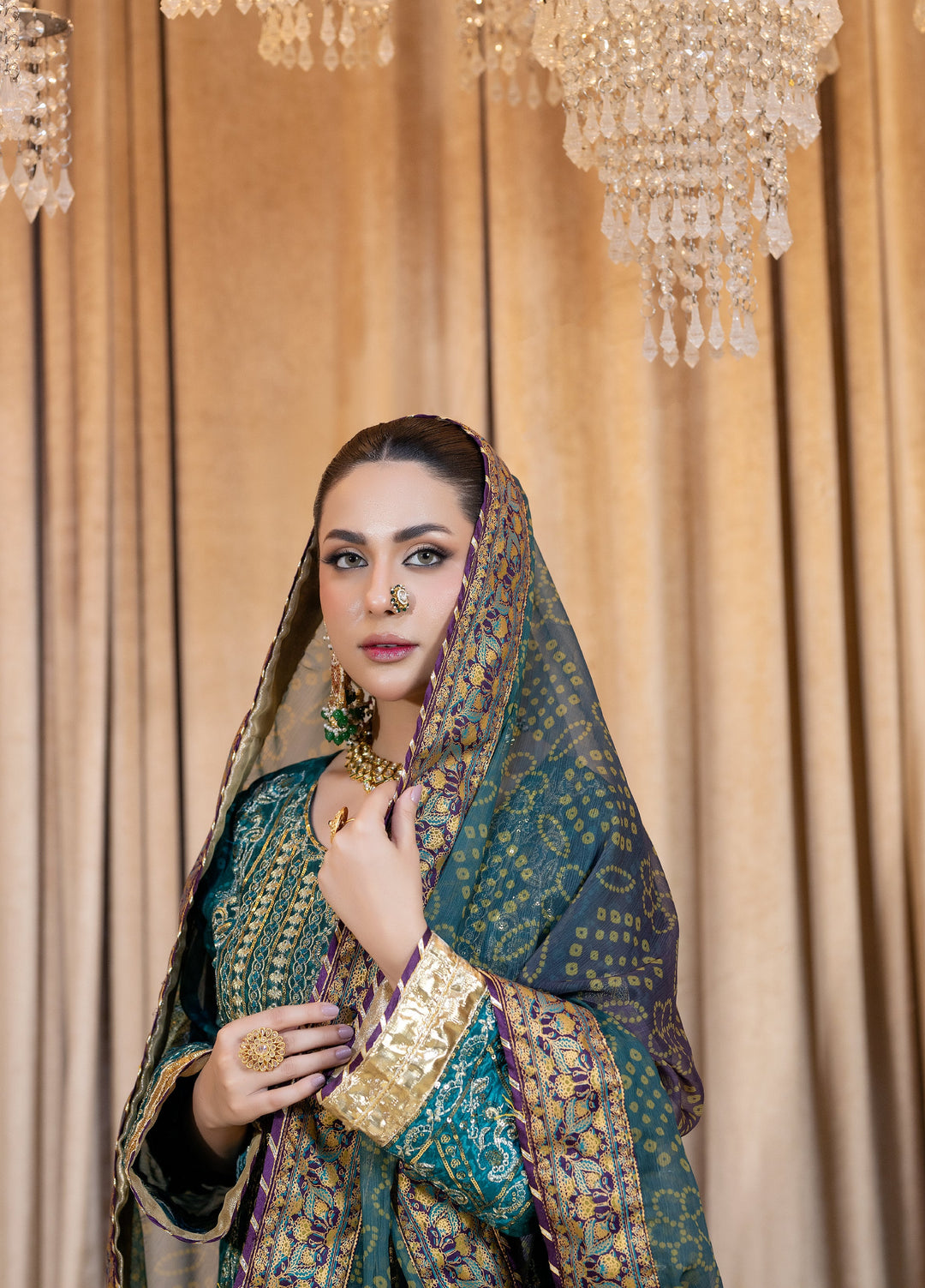 Daastan Raum by Sarb Unstitched Embroidered Chiffon 3 Piece Suit RS26UCD DCL-04 - Festive Collection