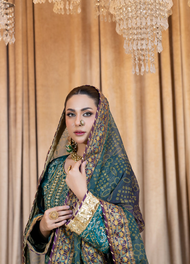 Daastan Raum by Sarb Unstitched Embroidered Chiffon 3 Piece Suit RS26UCD DCL-04 - Festive Collection