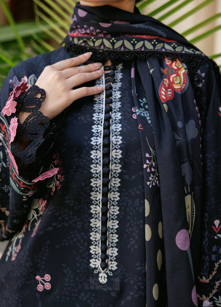 Zync by Florent Whispers Unstitched Embroidered Modal 3 Piece FL25WW FL-3B - Winter Collection