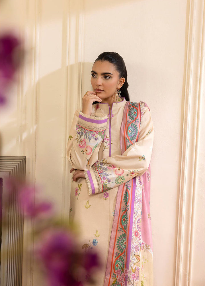 Nissa by RajBari Unstitched Printed Lawn 3 Piece Suit RB26ULN D-03 - Casual Collection