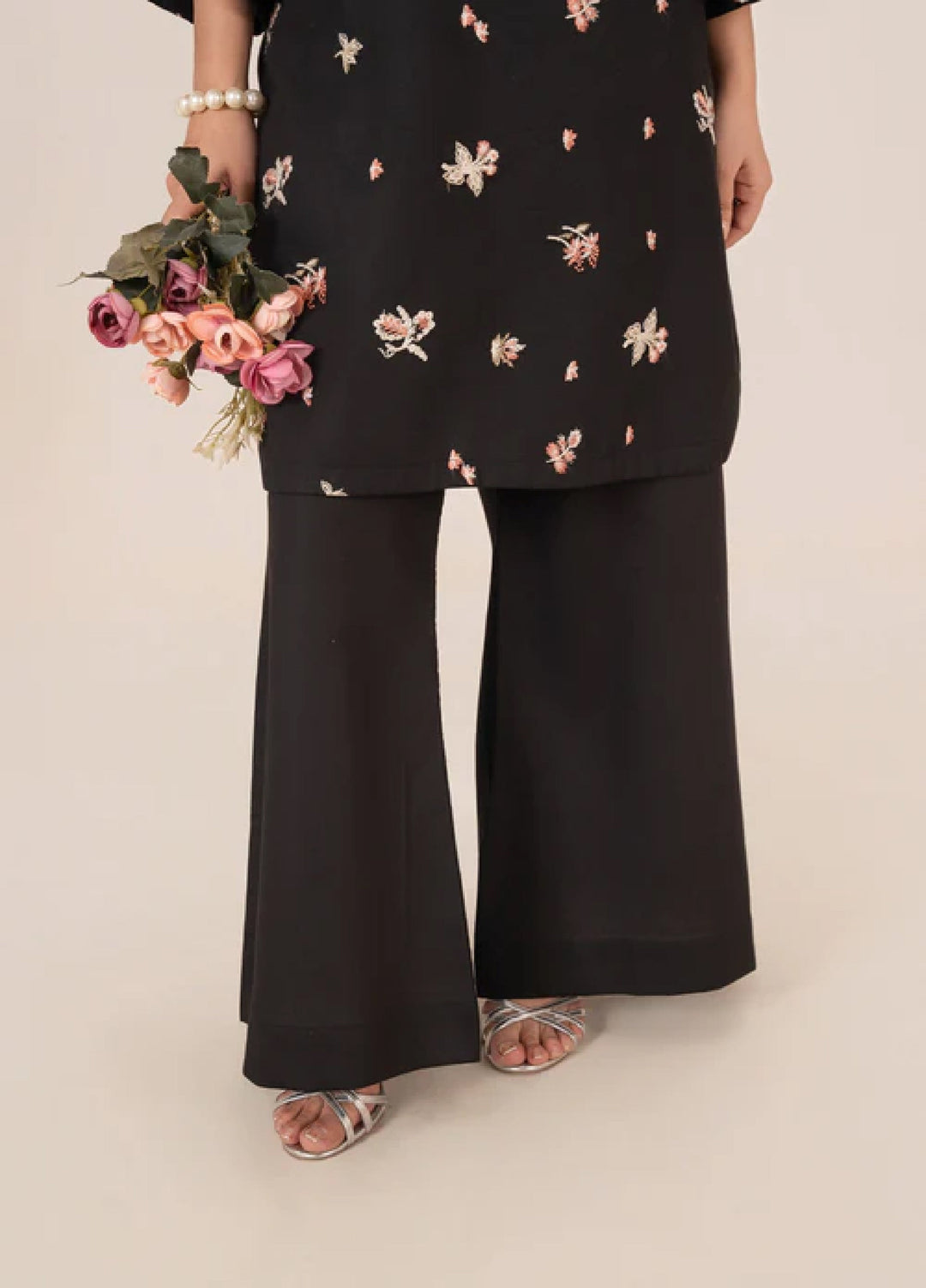 The Basic by Chandan Nagri Women Pret Co Ord Set Lawn Solids 2 Piece Lira - Summer Collection