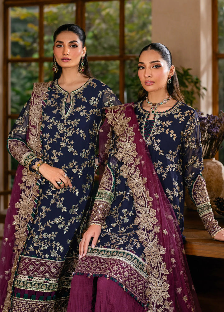 Xenia Formal Unstitched Luxury Chiffon Suits 3 Piece XE25FL Seraphina - Formals Collection