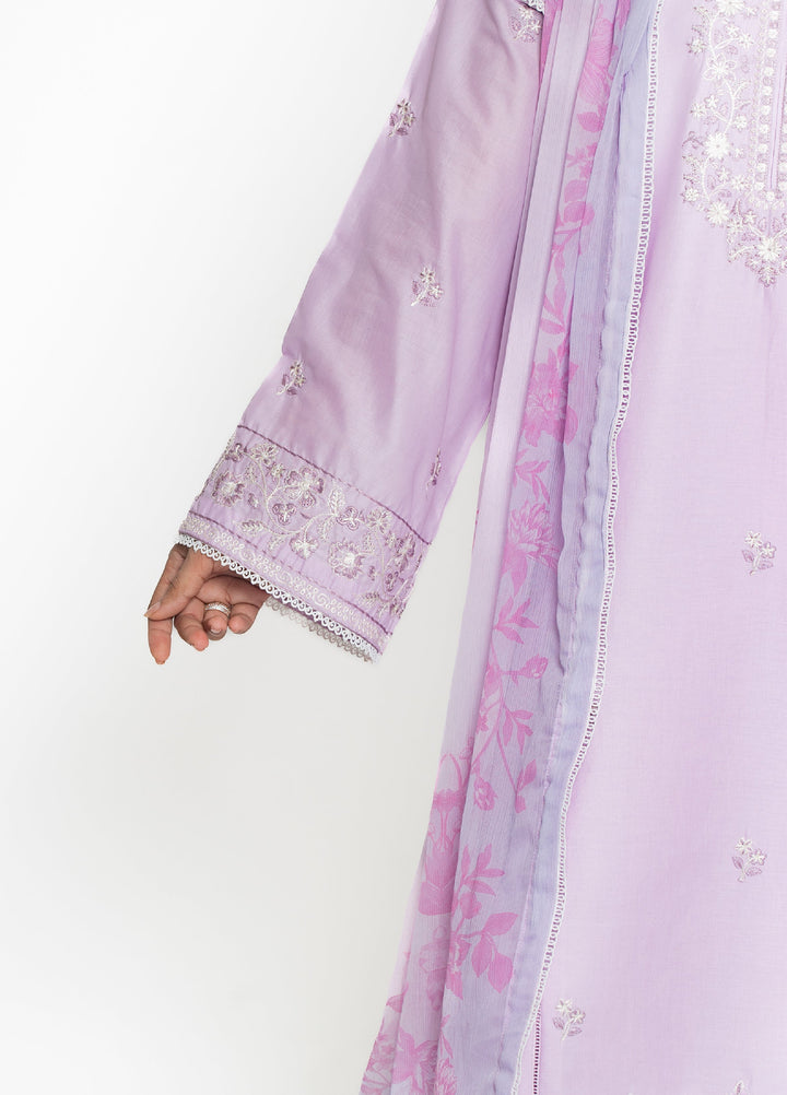 Zyna Unstitched Embroidered Lawn 3 Piece Suit ZY26ULS Ziva - Summer Collection