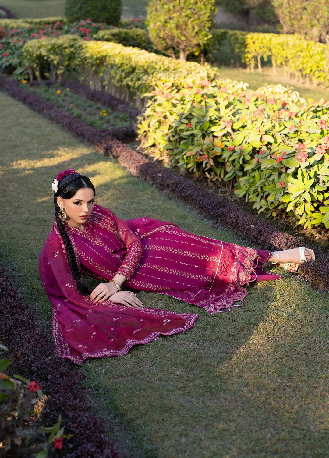 Xenia Formal Unstitched Luxury Chiffon Suits 3 Piece XE25FL Khushbu - Formals Collection