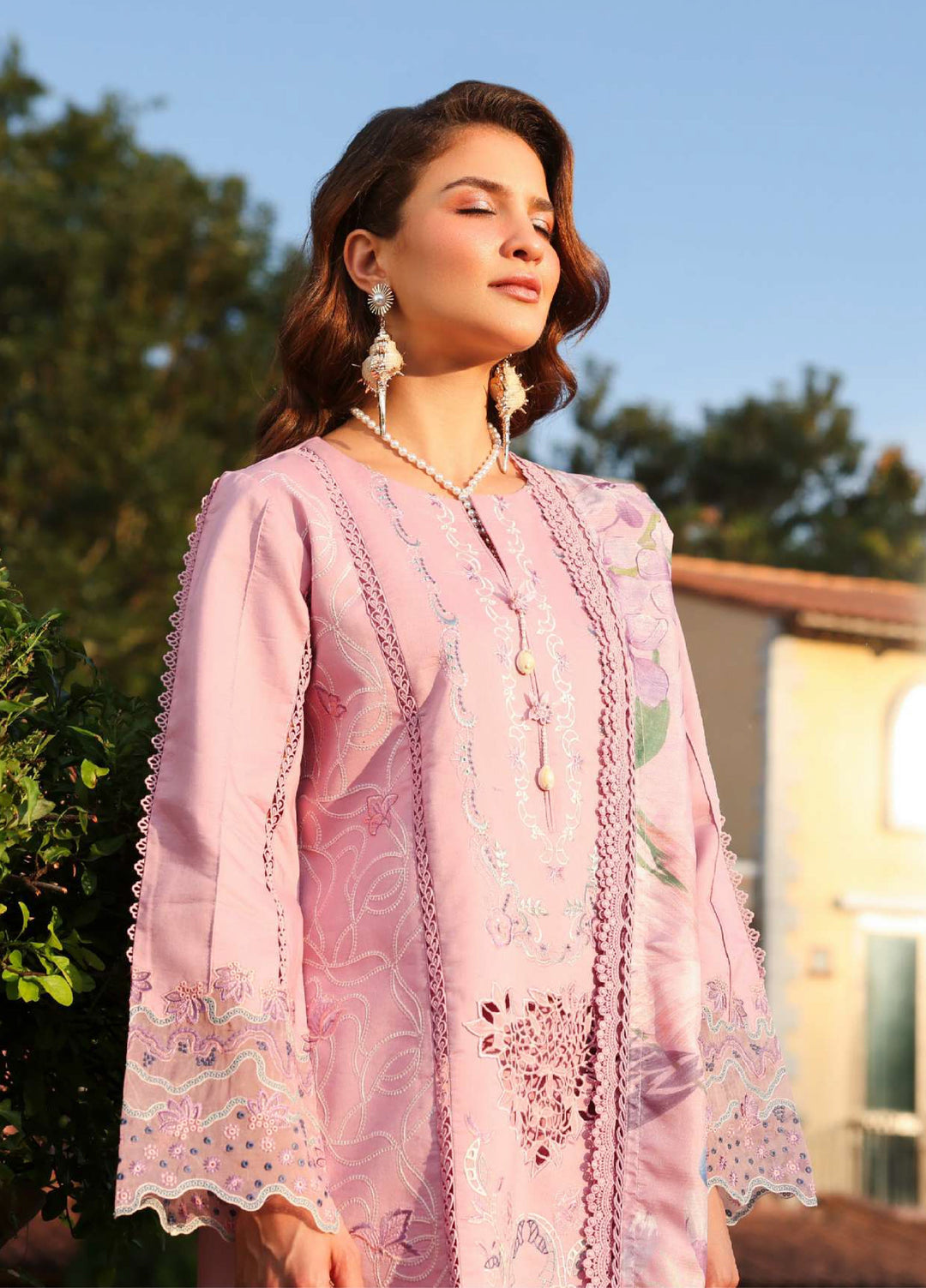 Florence by Rang Rasiya Unstitched Embroidered Lawn 3 Piece Suit RR26UFL Manha - Summer Collection