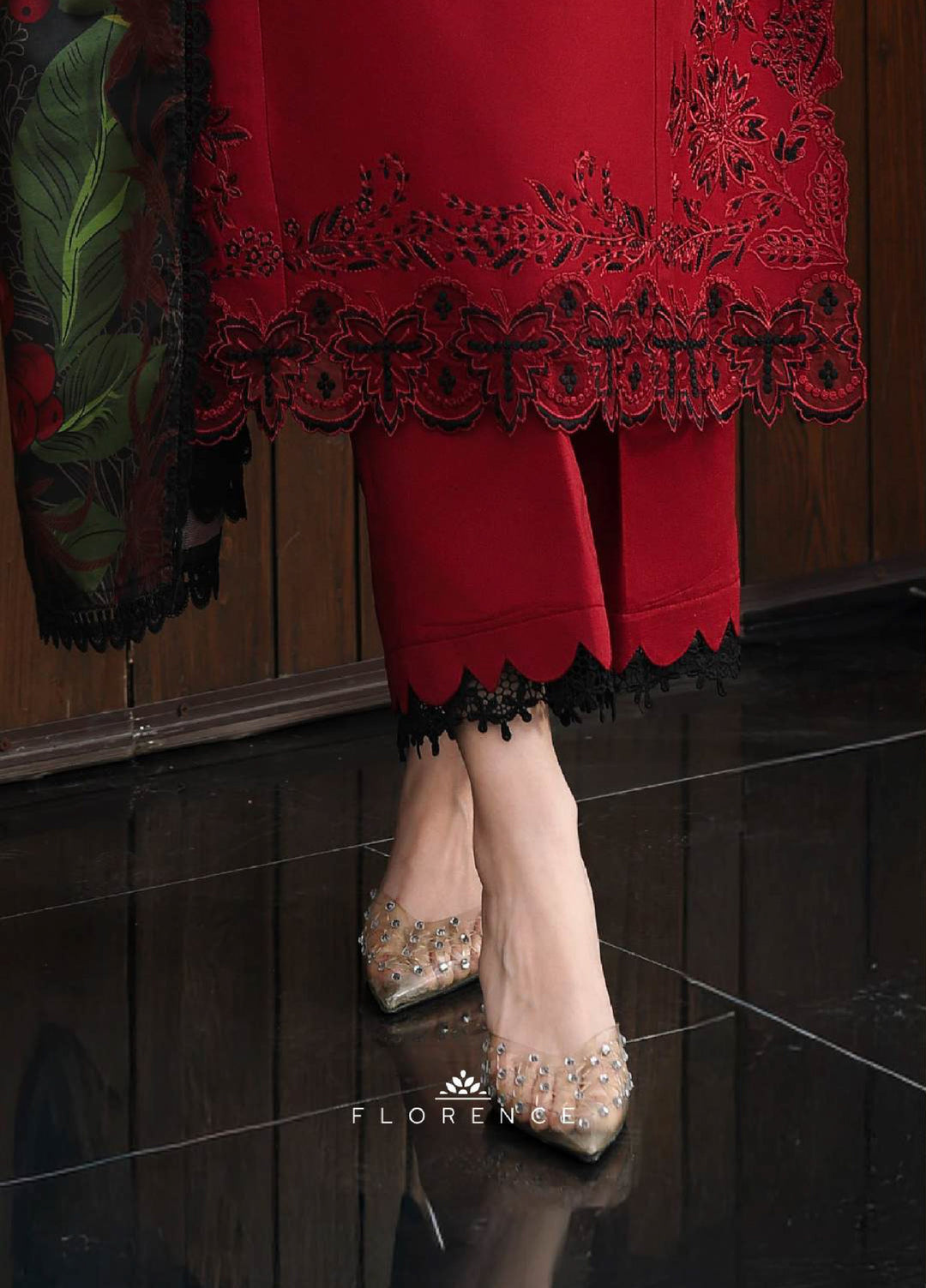 Florence by Rang Rasiya Unstitched Embroidered Lawn 3 Piece Suit RR26ULF Dilara - Festive Collection