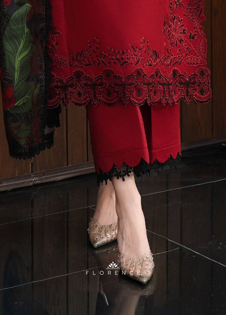 Florence by Rang Rasiya Unstitched Embroidered Lawn 3 Piece Suit RR26ULF Dilara - Festive Collection