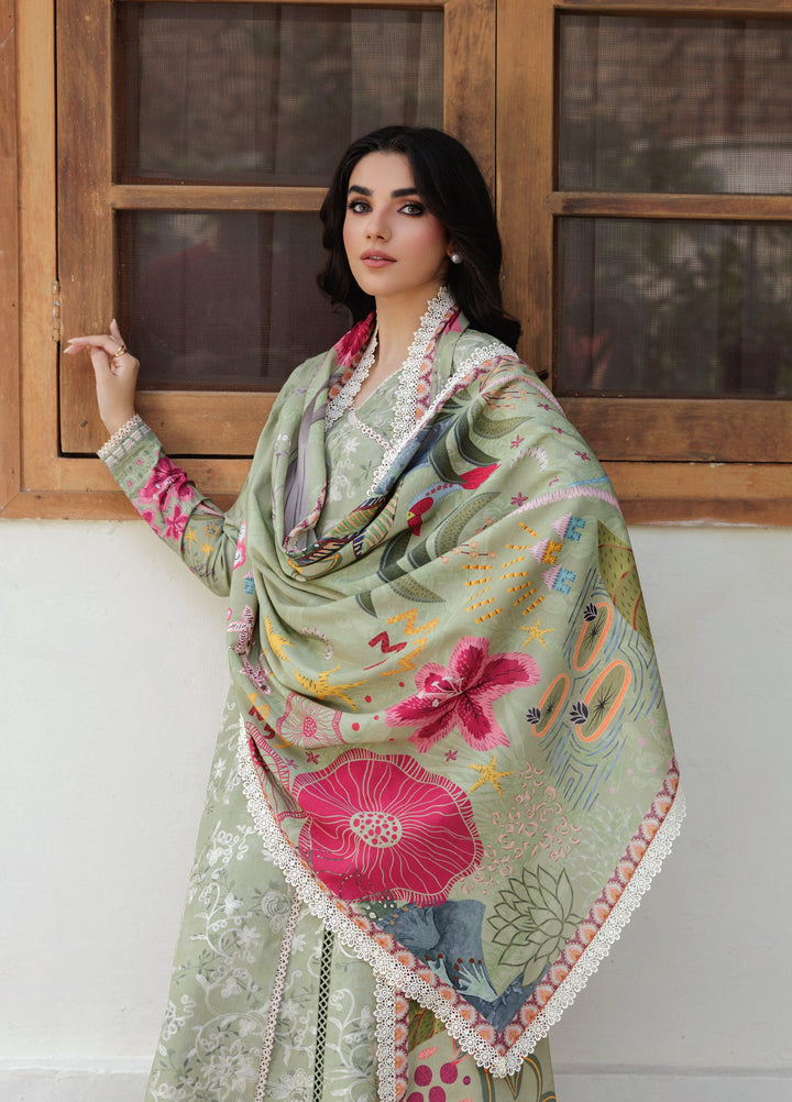 Zync by Florent Whispers Unstitched Embroidered Modal 3 Piece FL25WW FL-6A - Winter Collection