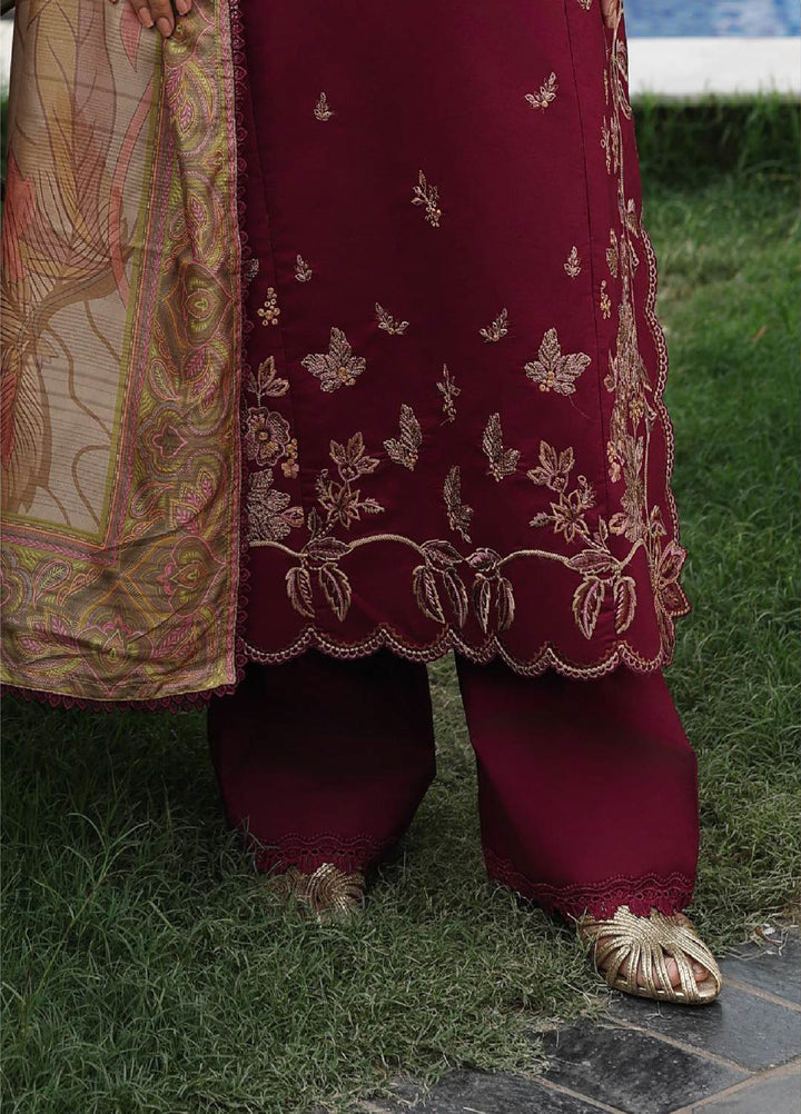 Florence by Rang Rasiya Unstitched Embroidered Lawn 3 Piece Suit RR26ULF Shirin - Festive Collection