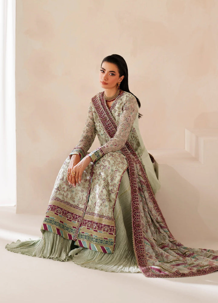 Xenia Formal Unstitched Luxury Chiffon Suits 3 Piece XE25FL Zaleh - Formals Collection