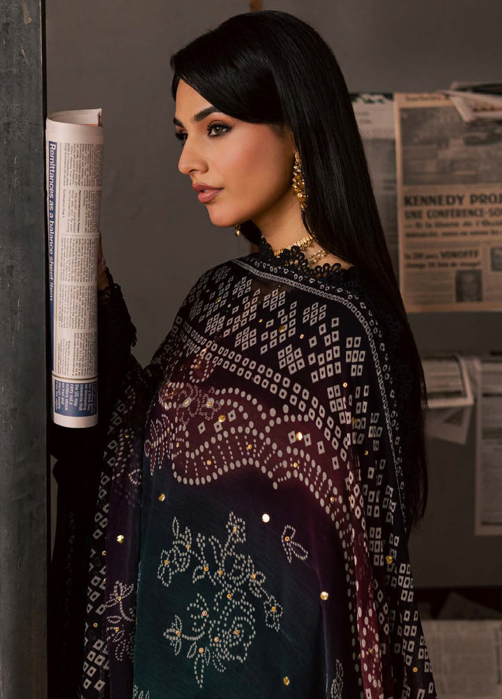 Bazar by Nureh Unstitched Embroidered Chikankari Lawn 3 Piece Suit NU26UBL NE-245 - Festive Collection