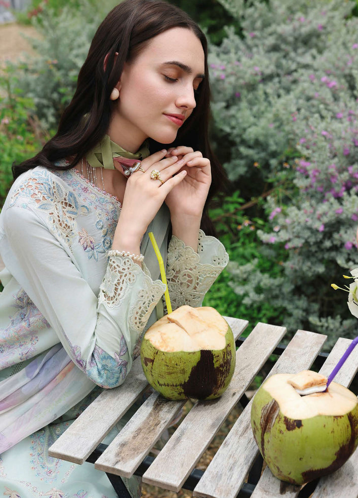 The Secret Garden by Mushq Unstitched Embroidered Lawn 3 Piece Suit MU26USG Garden Royale HUNSS260403 - Festive Collection