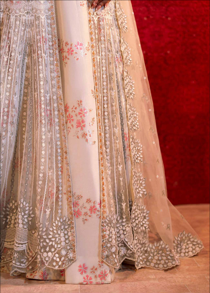 Zarmina by Zariya Unstitched Embroidered Bareeze Net 3 Piece Suit ZRY26UZ ZB50047 - Festive Collection