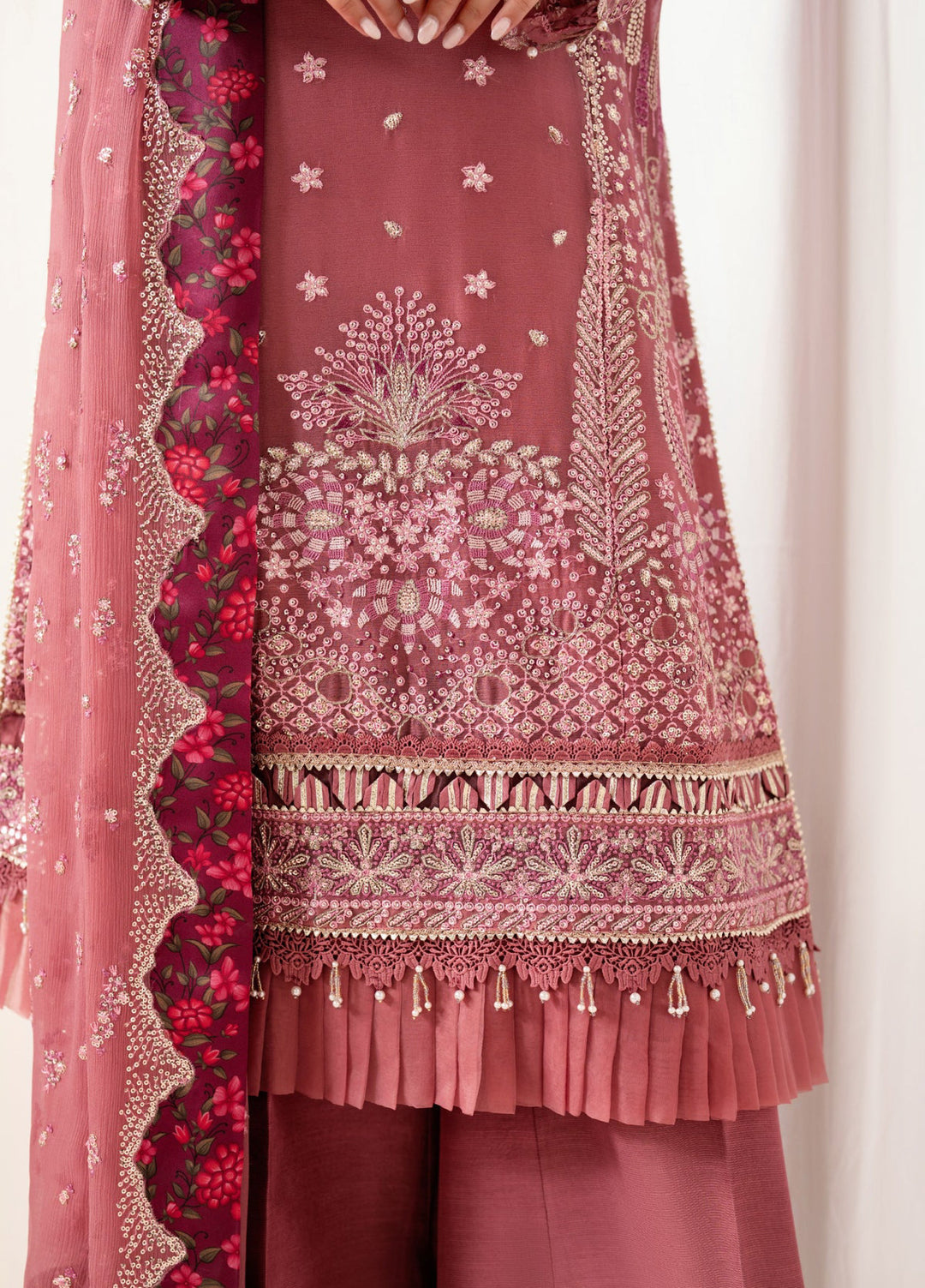 Xenia Formal Unstitched Luxury Chiffon Suits 3 Piece XE25FL Lumen - Formals Collection