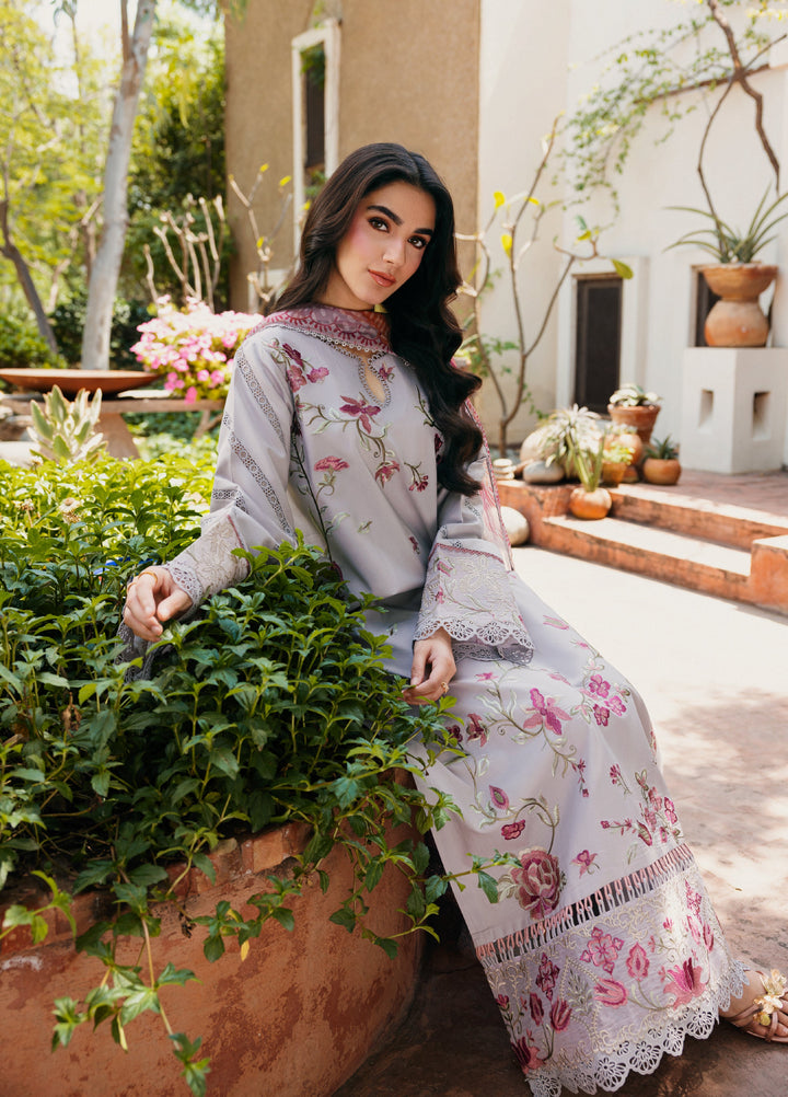 Zync by Florent Unstitched Embroidered Lawn 3 Piece Suit FL26ULZ FZ-1A - Lawn Collection