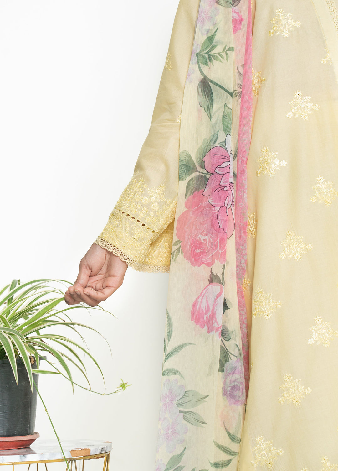 Zyna Unstitched Embroidered Lawn 3 Piece Suit ZY26ULS Lurea - Summer Collection