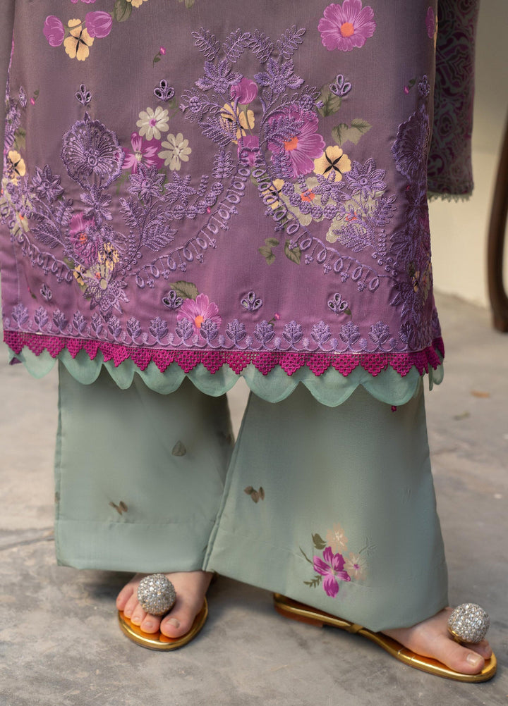 Mah e Noor Intermix by Panache 3 Piece Khaddar Lilac Mist - Winter Collection
