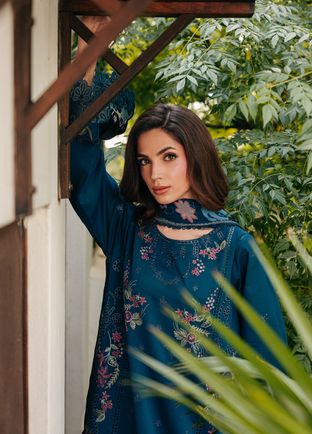 Zync by Florent Unstitched Embroidered Lawn 3 Piece Suit FL26ULZ FZ-7B - Lawn Collection