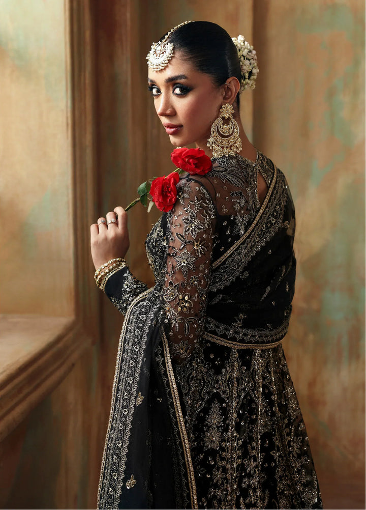 Zyra Unstitched Embroidered Net 3 Piece Suit ZY26UW D-2 Nargis - Wedding Collection