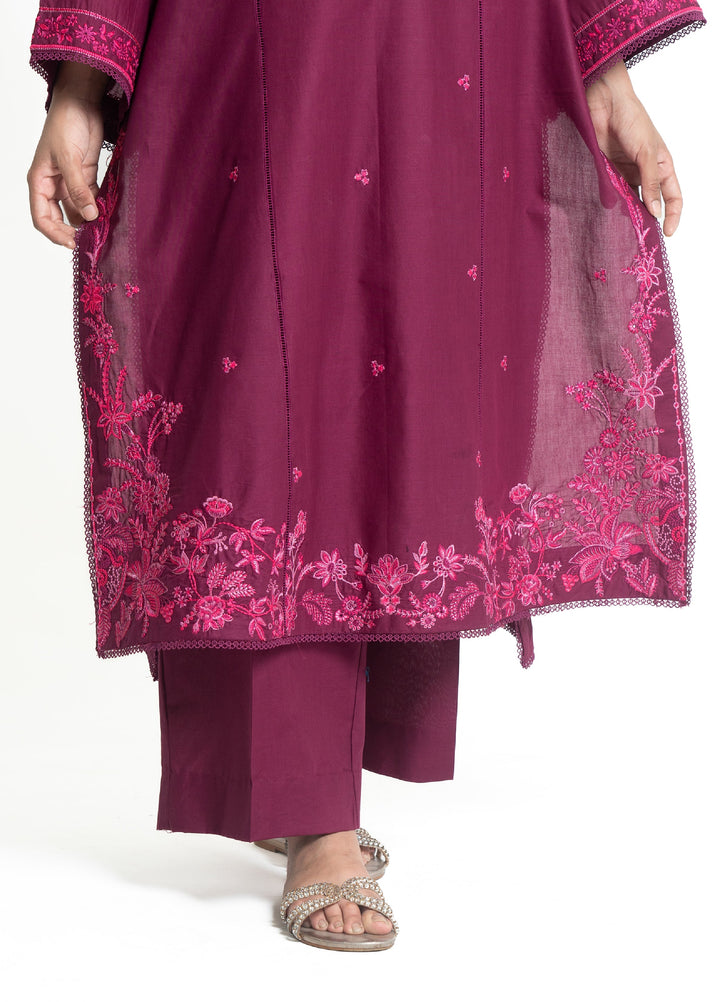 Zyna Unstitched Embroidered Lawn 3 Piece Suit ZY26ULS Ivara - Summer Collection