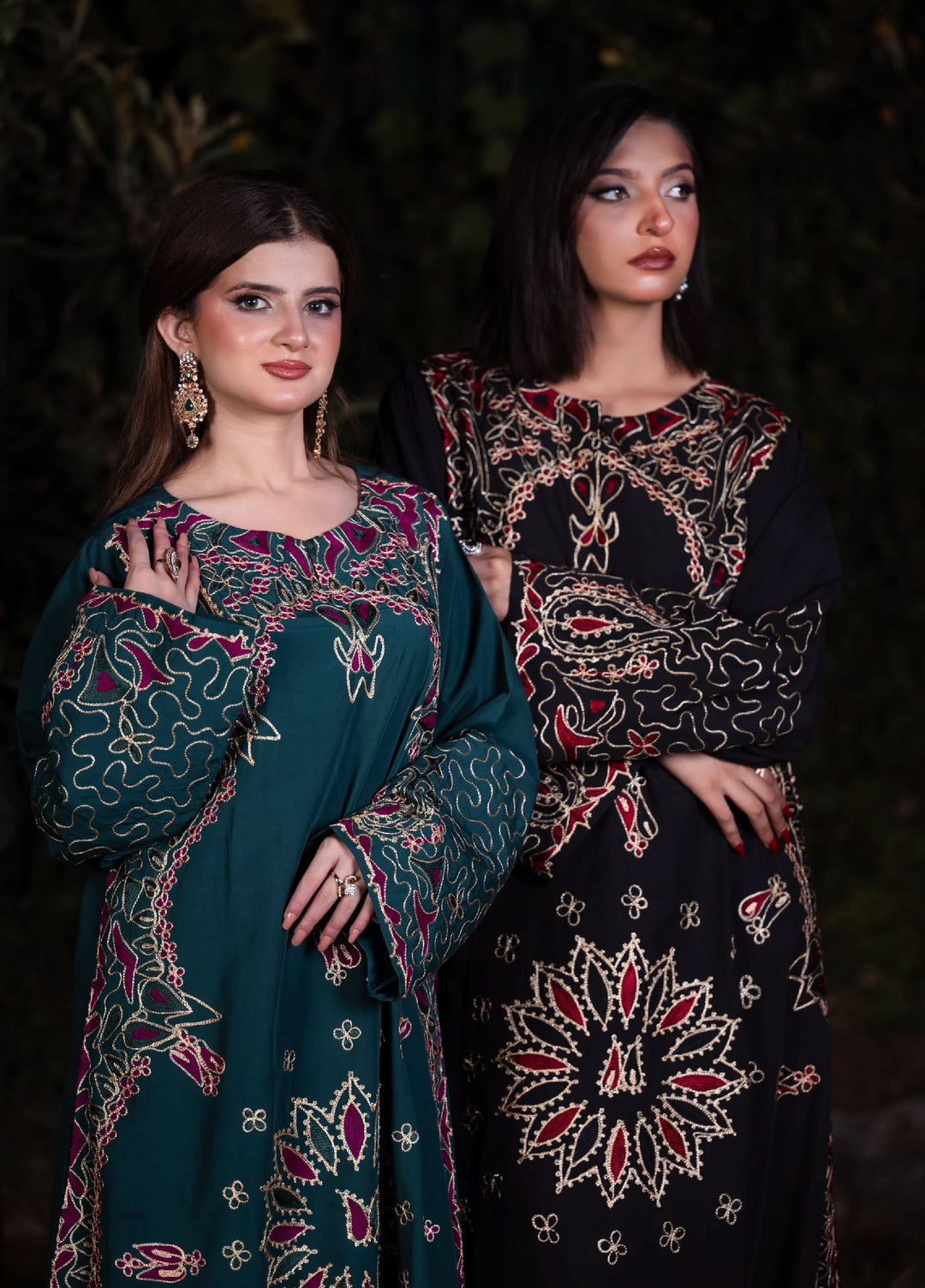 Sitaray by Reezas Women Pret Silk Embroidered 2 Piece Bahaar - Festive Collection