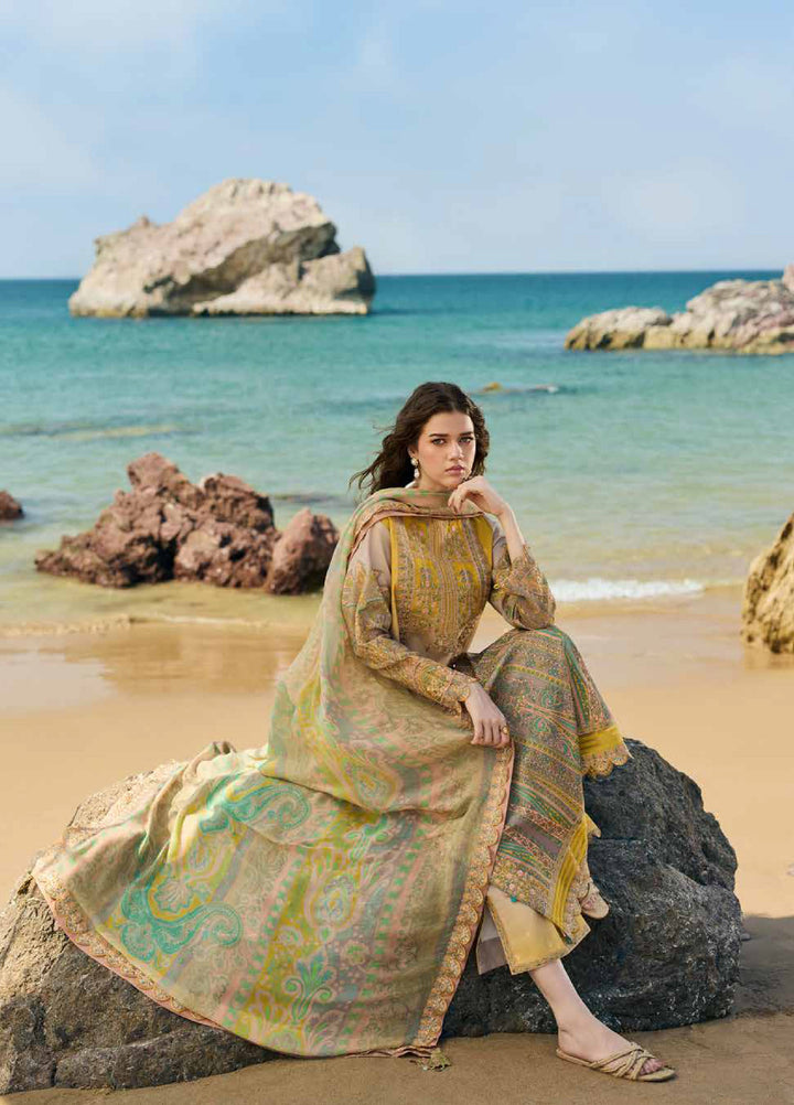 Swiss Miss by Charizma Unstitched Embroidered Swiss Voil 3 Piece Suit CHR26USM CSM6-01 - Summer Collection