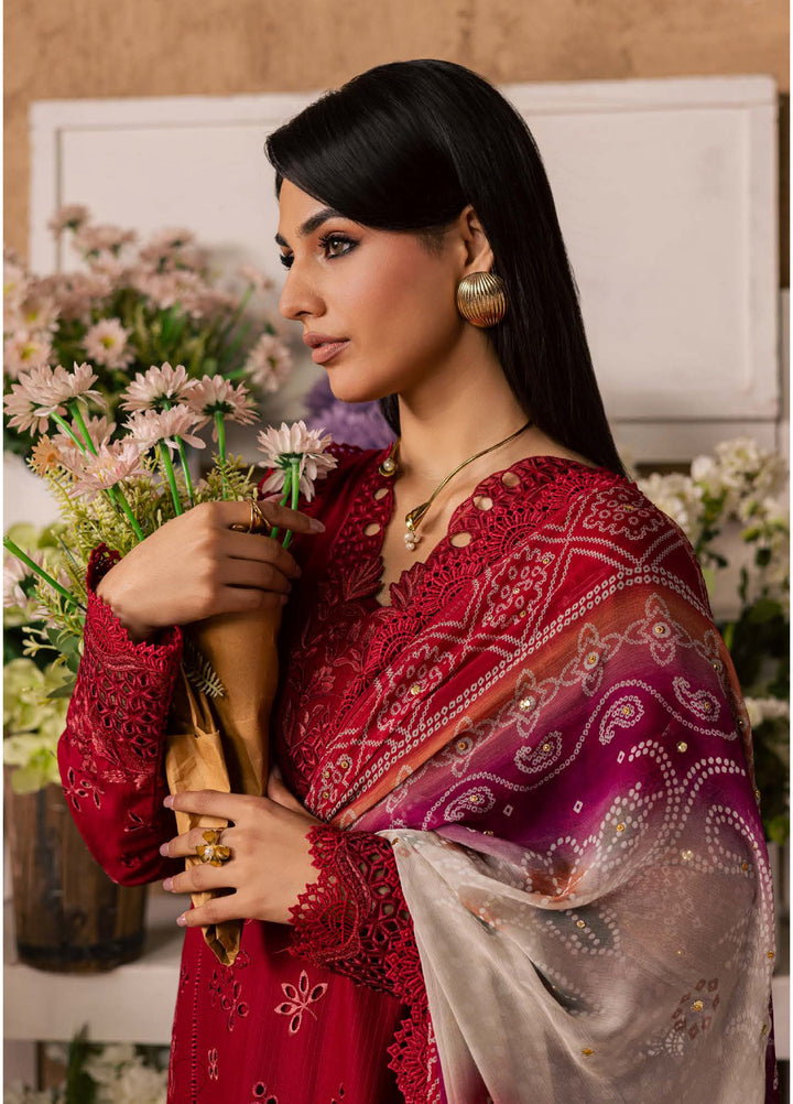 Bazar by Nureh Unstitched Embroidered Chikankari Lawn 3 Piece Suit NU26UBL NE-243 - Festive Collection