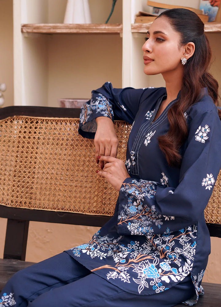 Nairah Women Pret Printed Cambric Suit NAH26PN MIDNIGHT BLUE - Spring Collection